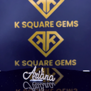 Colgante de Moissanita de Plata de Ley 925 con Corte Redondo Estilo Hip Hop, Diseño Personalizado para Hombre, Claridad VVS, Chapado en Rodio para Niños - Product Image 1