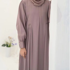 Trendiness Cool Muslim <b>Abaya</b> Autumn Dress 2026 <b>Summer</b> New Casual Elegant Flore Print Long Skirt with Scarf By AA IMPEX - Product Image 5