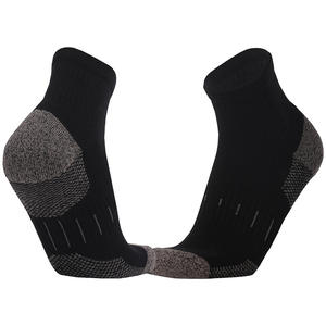 Calcetines Deportivos Gruesos Antideslizantes para Hombre, Forrados de Felpa, Transpirables, Cortos, para Entrenamiento, Maratón, Correr, Altura Media, con Logotipo en el Tobillo - Product Image 5