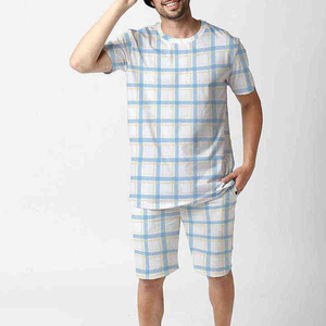 Incroyable ensemble t-shirt et short pour hommes 2025 vêtements d'été pour hommes Twin Set vente en gros de jumeaux d'été respirant pas cher pour hommes - Product Image 3