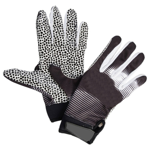 ถุงมือรับสัญญาณฟุตบอลแบบเหนียวด้านบนพิมพ์ลายฝ่ามือทำจากซิลิโคน - Product Image 1