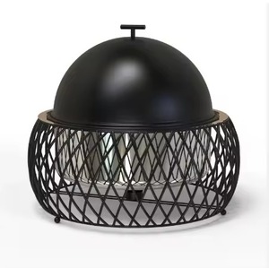 Olla Moderna de Acero Inoxidable con Tapa Redonda de Metal y Perilla Dorada, Cacerola Duradera y Ecológica para Servir Alimentos - Product Image 6