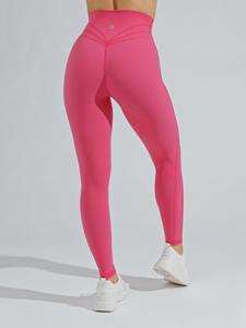 Pantalon de yoga taille haute pour femme Levage de la hanche Leggings de fitness à séchage rapide Pantalon de sport d'été Haute élasticité - Product Image 5