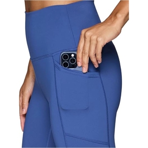 Leggings de Yoga de Cintura Alta con Cordón Ajustable, Sólidos, de Alta Calidad, Transpirables, Sin Costuras, Ligeros, para Ejercicio Físico, para Mujer - Product Image 5