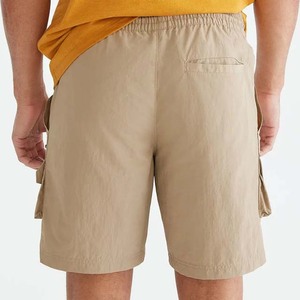 Private Label <b>Zipper</b> Pocket Drawstring Waist Summer Streetwear Casual Wear Sports Men's Clothing Jogging <b>Shorts</b> Cotton Polyester - Product Image 2