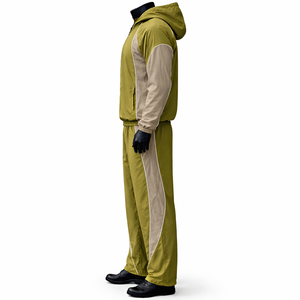 Conjunto Deportivo Cortavientos con Capucha para Hombre, Ropa Deportiva Ligera e Impermeable, Traje para Correr, Ropa Deportiva Reflectante Personalizada OEM - Product Image 3