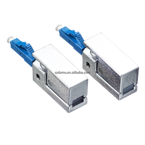 Adaptateur de fibre optique LC de type carré <span class=keywords><strong>GSM</strong></span> FTTH FTTX pour réparations d'urgence, installation rapide, compatible POE SDK GPRS TCP - Product Image 2