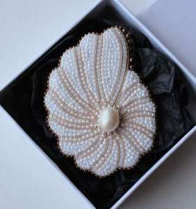 Pendentif à breloque DIY en Quartz Rond Lisse Clair avec Perles à Grand Trou Alliage Durable Étanche Écologique Fabrication de Bijoux - Product Image 6