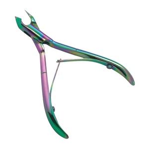 Multi Color Box Joint Double Spring <b>Cuticle</b> Nippers Stainless Steel <b>Cuticle</b> Nipper/ Manicure <b>Tool</b> BY ZACHARY INDUSTRIES - Product Image 1