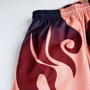 Short en maille Design de logo personnalisable Short de jogging en maille Style High Street Pantalon de jogging à motif solide Prix raisonnable OEM - Product Image 2