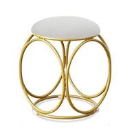 Pouf ottoman gonflable en velours de luxe moderne, repose-pieds, chaise, meubles de maison pour le salon