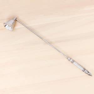 Classic Stainless Steel <b>Candle</b> Snuffer Ideal For Traditional Homes Ensuring Gentle <b>Extinguishing</b> Without Wax Splatter - Product Image 5