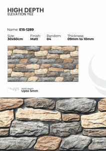 Carreaux de porcelaine pour l'extérieur, 300x600 mm, architecture - Product Image 5