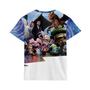 Camiseta de algodón 100% para hombre, estampado 3D, patrón sólido, cuello, antiarrugas, ropa de fiesta diaria, talla grande, manga corta de punto para Polo - Product Image 2