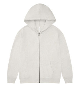 450gsm surdimensionné à la mode hommes fermeture éclair à capuche fabricant de hommes personnalisés 100% coton tissu sweats à capuche pour hommes - Product Image 4