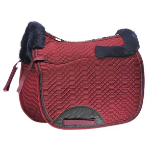 SHEMAX 2024 ÉQUITATION ÉQUESTRE TAPIS DE SELLE DRESSAGE CONCEPTION DE QUILTING PERSONNALISÉE DE HAUTE QUALITÉ AVEC VOTRE LOGO TOUTES LES COULEURS - Product Image 6