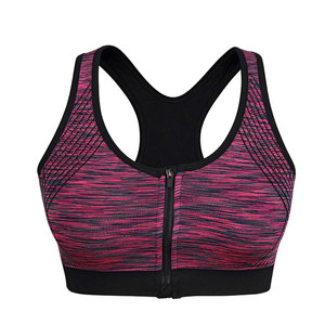 HEBOLDIMPEX Ropa deportiva de alta demanda Ropa de fitness y yoga Sujetadores transpirables de talla grande con logotipo frontal Estilo simple - Product Image 5