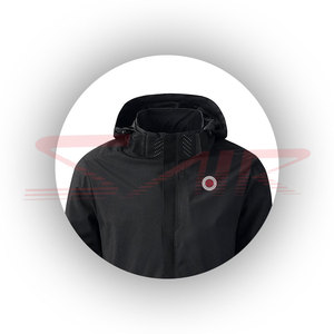 Premium Quality Custom Men's Long Sleeve Hooded Quilted Windbreaker <b>Jackets</b> Breathable Standard <b>Plus</b> <b>Size</b> Zipper Cotton Knitted - Product Image 4