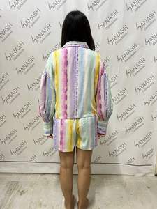 Fabricants de vêtements sur mesure, ensemble de cordon 100% viscose pour vêtements de tous les jours et de nuit, disponible en gros à prix de gros en provenance d'Inde - Product Image 4