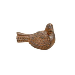 Adornos de jardín de pájaros de gallina de Metal de Color marrón para adornos de pájaros decorativos de jardín al aire libre - Product Image 2
