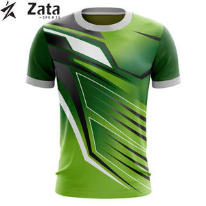 เสื้อยืดยูนิเซ็กซ์ ผ้าเจอร์ซีย์โพลีเอสเตอร์ 100% หนัก 180 กรัม ทรงปกติ  แบบเรียบ  รับสกรีนโลโก้ตามแบบ  งานพิมพ์ซับลิเมชั่น - Product Image 5