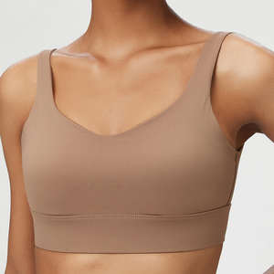 Soutien-gorge de sport personnalisé pour femme, effet seconde peau, dos ouvert, maintien élevé, antichoc, pour la course, le yoga, l'entraînement et le fitness - Product Image 2