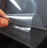 Sachet d'emballage alimentaire jetable transparent à fond plat, anti-humidité, avec bec verseur, impression hélio, pour supermarché et exposition