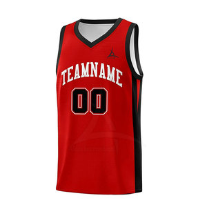 ชุดบาสเก็ตบอล แห้งเร็ว ระบายอากาศดี ไซส์ใหญ่ ลายพิมพ์ ขายส่ง คุณภาพสูง ผลิตตามสั่ง โพลีเอสเตอร์ 100% - Product Image 1