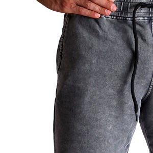 Custom Logo Design Stylish Casual Comfortable 100% Cotton 180,200,220,250,300,320 GSM Optional <b>Men's</b> Acid Wash <b>Shorts</b> for Sale - Product Image 2