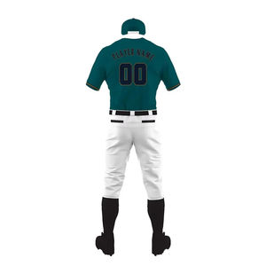 Service OEM Haute Qualité 100% Polyester Ensemble Uniformes de Baseball pour Hommes Logo Personnalisé Vêtements de Sport Maillot de Football Américain Respirant - Product Image 3
