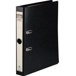 ELBA Rado Hanging File <b>Folder</b> 50mm DIN <b>A4</b> Hardboard Black-a Stylish and Durable Product - Product Image 1
