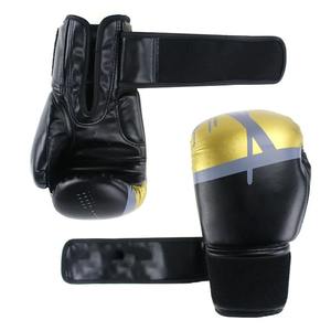 Gants de boxe professionnels personnalisés pour l'entraînement MMA Gants de combat en cuir antidérapants lacés avec logo personnalisé pour adultes - Product Image 3