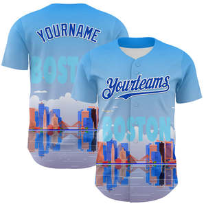 Wholesale <b>baseball</b> <b>jersey</b> authentic <b>bulk</b> supplier breathable moisture resistant lightweight durable stitching design for clubs - Product Image 1