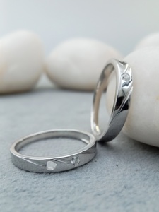 Bijoux fins, bague de fiançailles en argent sterling 925 avec trois pierres de diamant taille émeraude, 2,5 CT, ensemble de fête de mariage, cadeau tendance GIA - Product Image 4