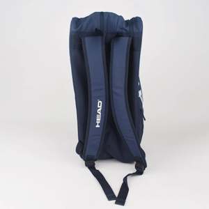 HEAD Padel Racket Kit Bag-Base M <b>Navy</b> Custom Logo Sports Bag with Nylon and PU Material for Tennis - Product Image 3