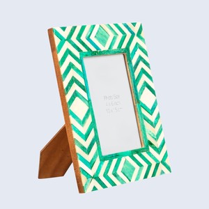 Handmade Bone Inlay <b>Photo</b> <b>Frame</b> - Mother of Pearl Mosaic 4x6 & <b>5x7</b> Luxury Home Decor - Product Image 6