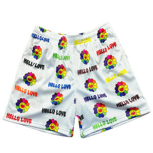 Shorts de basketball pour hommes XELENT UNIFORM, logo personnalisé, impression par sublimation intégrale, maille simple couche en spandex/polyester, taille élastique - Product Image 1