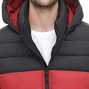 New Arrival Casual Fashion Men <b>Puffer</b> <b>Jackets</b> High Quality <b>Light</b> Weight Stand Windproof Breathable Customized Sizes Solid Winter - Product Image 5