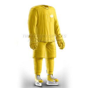 Nouveau style, haute qualité, respirant, séchage rapide, uniforme de hockey sur glace 100% polyester pour hommes - Product Image 2