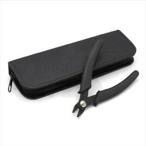 Alicates para extensiones de cabello, herramienta de abrazadera de microcuentas con mango de fácil agarre, equipo de salón de acero inoxidable para estilistas profesionales - Product Image 3