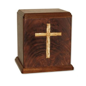 Nueva llegada buen precio urna de madera cremación para urnas de cremación humana al por mayor urna funeraria hecha a mano de Vietnam - Product Image 3