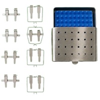Ensemble de pinces microvasculaires avec clips pour anévrismes pour la microchirurgie, la neurochirurgie, la chirurgie plastique, instruments chirurgicaux