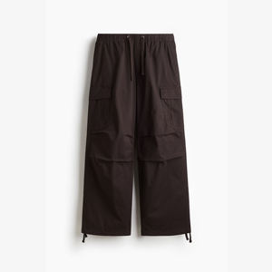 Pantalon cargo ample pour homme, pantalon utilitaire urbain tendance avec de grandes poches, streetwear décontracté, vêtements de tous les jours pour l'extérieur - Product Image 1