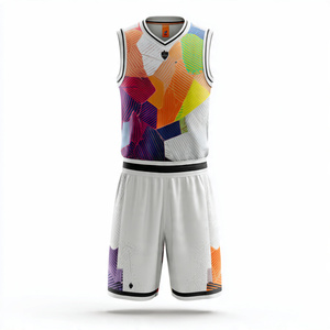 Conjunto de Pantalones Cortos de Baloncesto con Cuello en V, Uniforme de Baloncesto, Ropa de Equipo, Chaleco Reversible sin Mangas para Fútbol - Product Image 3