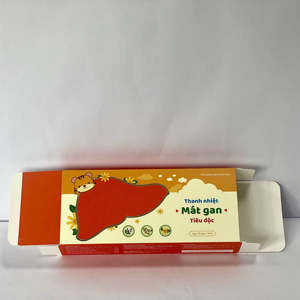 Boîte d'emballage personnalisée pour produits de santé OEM |   Carton en papier ivoire imprimé pour compléments alimentaires - Product Image 4