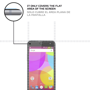 ANTISHOCK สำหรับ ZTE Blade A475 ฟิล์มกันรอยหน้าจอ อุปกรณ์เสริมมือถือที่ทนทานและดูดซับแรงกระแทก - Product Image 3
