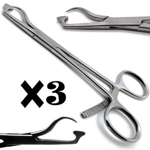 คีมยึดแผ่นใหม่3ชิ้น5.5 "เครื่องมือผ่าตัดออร์โธปิดิกส์ระดับพรีเมียม - Product Image 1