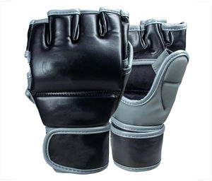 Wholesale OEM MMA <b>Gloves</b> Leather Outdoor High Quality <b>Boxing</b> <b>Muay</b> <b>Thai</b> <b>Gloves</b> for Men White - Product Image 1
