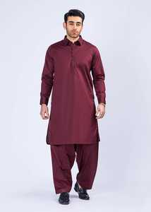 Vêtements traditionnels pakistanais pour hommes et garçons Élégant costume indien et pakistanais Shalwar Kameez Rich - Product Image 6