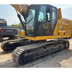 รถขุดมือสอง Caterpillar 320GC ขนาด 22 ตัน พร้อมเครื่องยนต์ Hitachi เกียร์ Kawasaki ปั๊ม Kawasaki ระบบ PLC ชุดลูกปืน และส่วนประกอบหลักอื่นๆ - Product Image 4